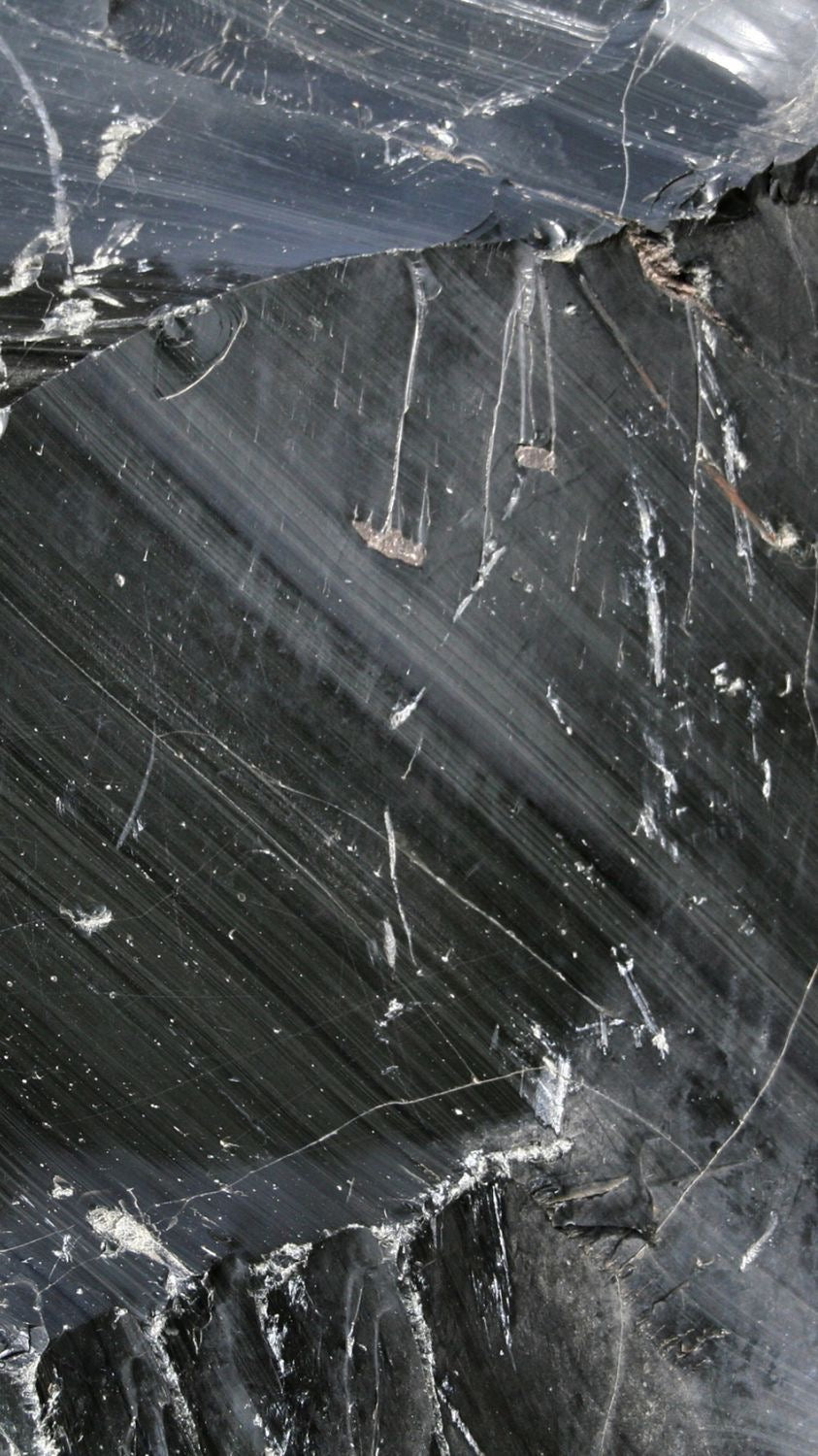 L'Obsidienne et sable volcanique